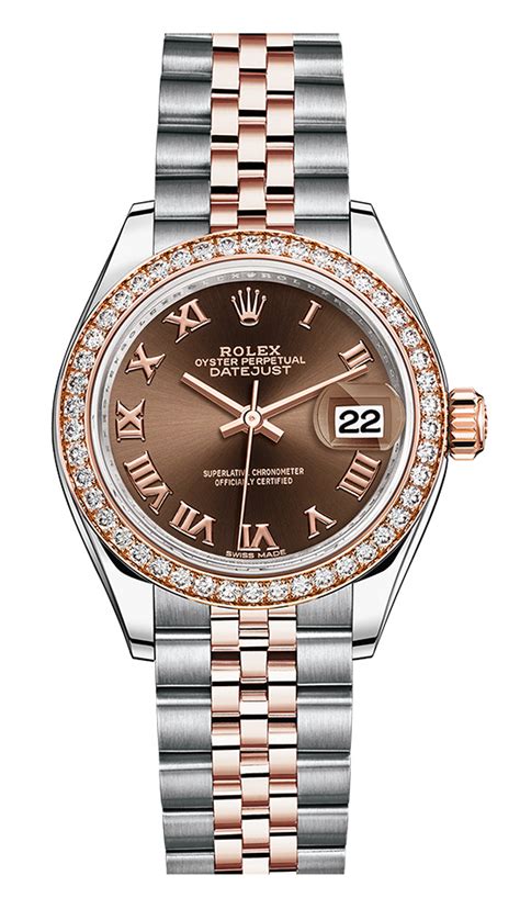 rolex women's datejust two tone|ladies rolex 28mm datejust.